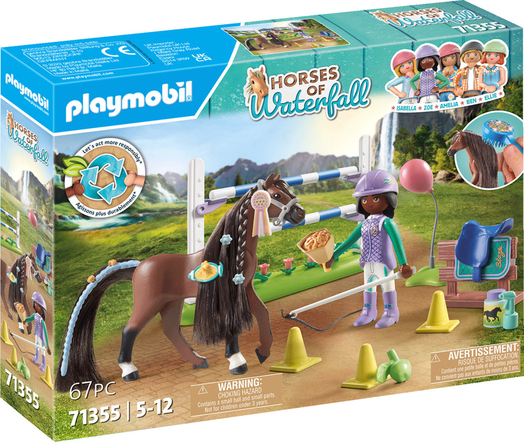 Playmobil Jumping Arena with Zoe and Blaze