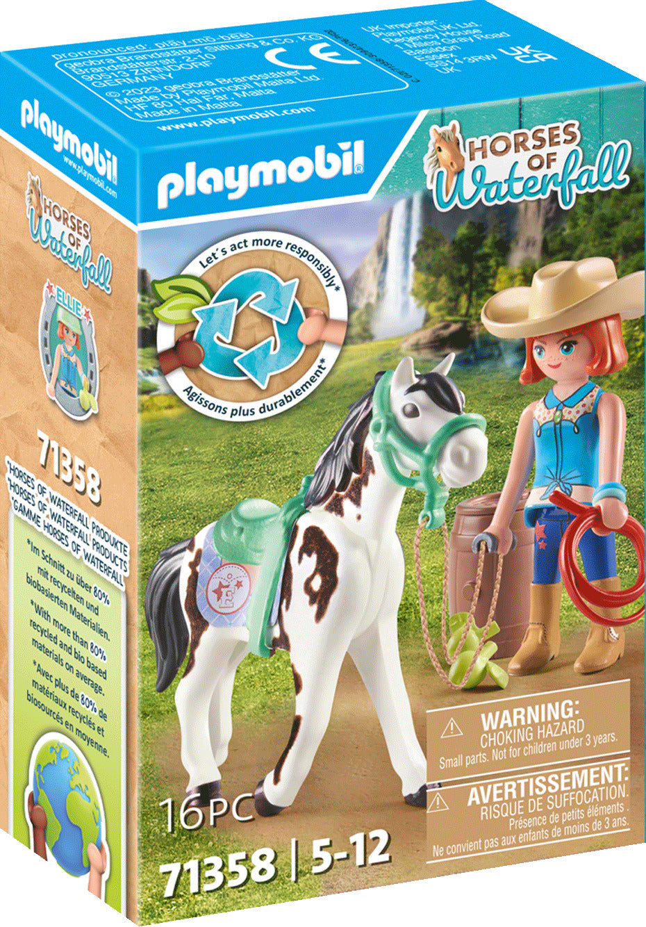 Playmobil Feeding Time with Ellie and Sawdust