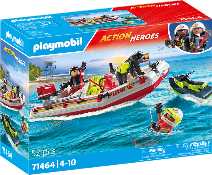 Playmobil Fireboat with Water Scooter