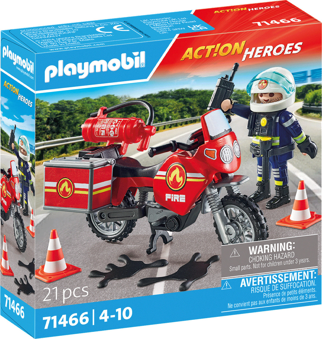 Playmobil Fire Motorcycle