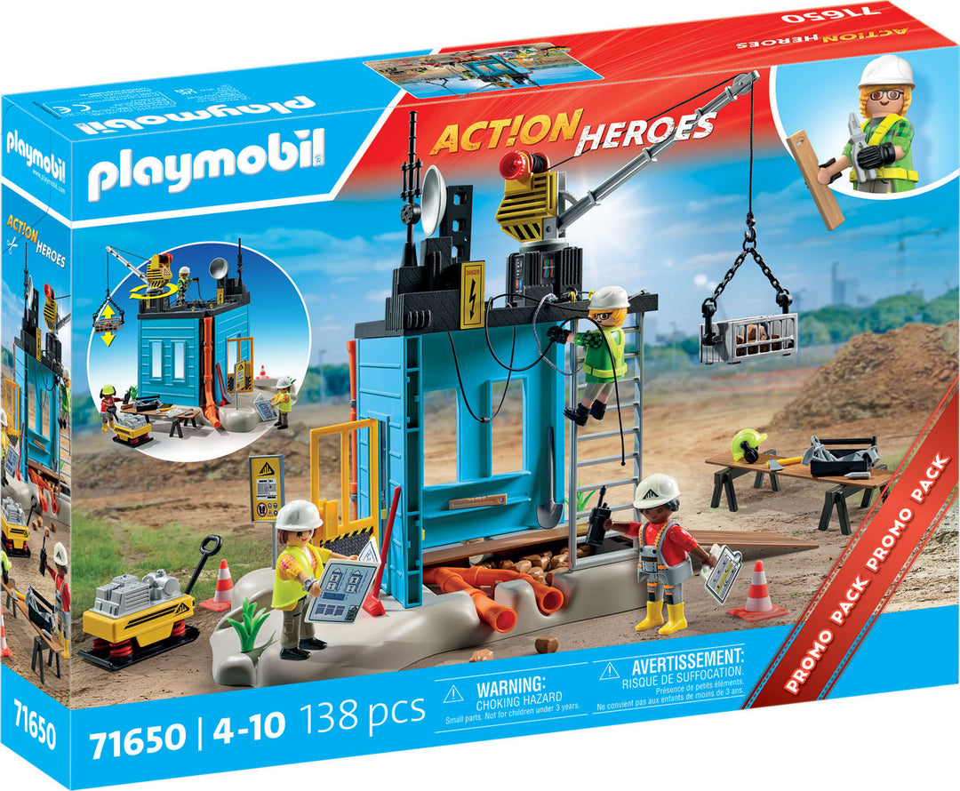 Playmobil Construction site