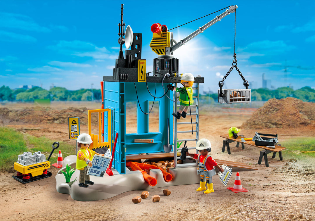 Playmobil Construction site