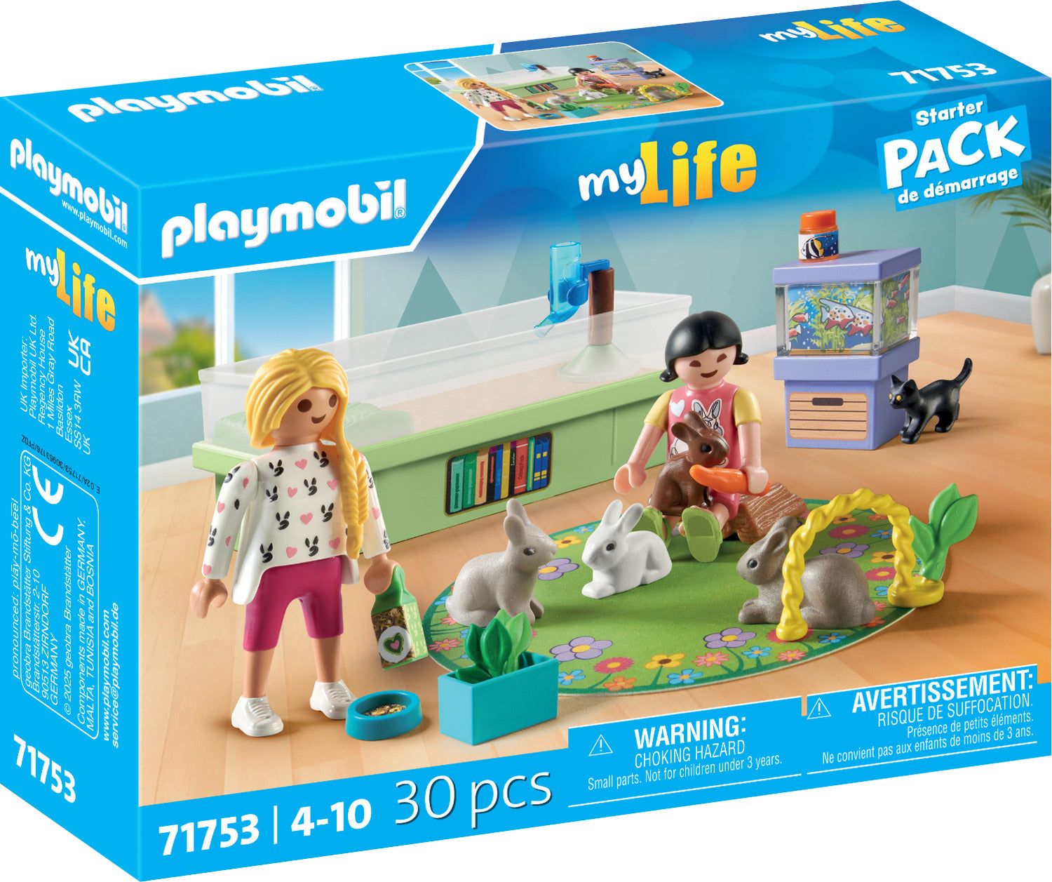 新品未開封　Playmobil 4491 うさぎ小屋 フィギュアセット Starter Pack Rabbit Family – Stevenson's Toys & Games