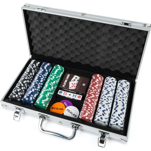Poker Set In Aluminum Case