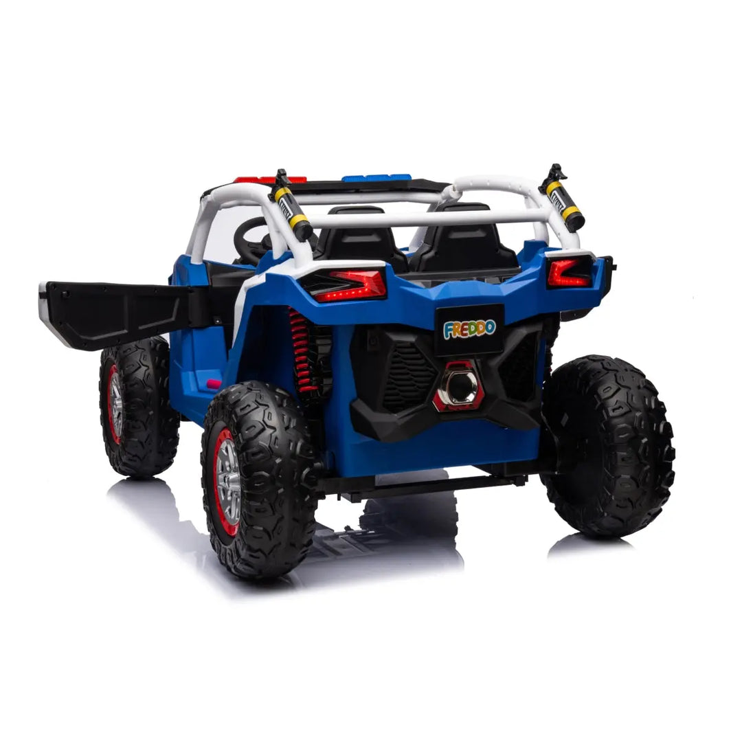Storm Police UTV Blue 24V Assembled *Local Pickup/Delivery only