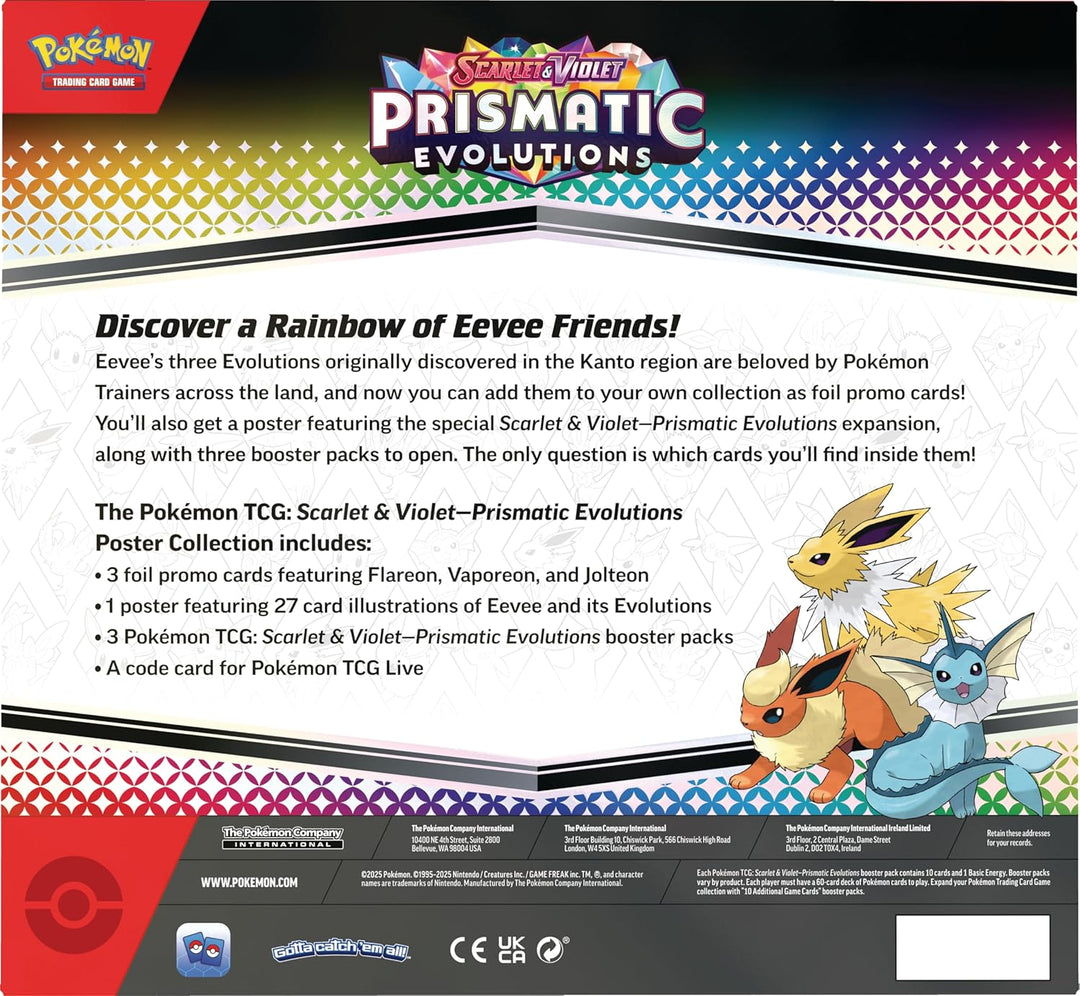 Pokemon Prismatic Evolution Poster Collection