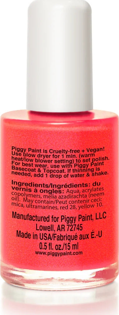 Piggy Paint (Drama - Shimmer Neon Red Orange)