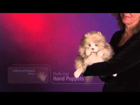 Fluffy Cat Hand Puppet