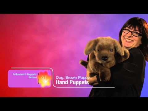 Sitting Dog Hand Puppet