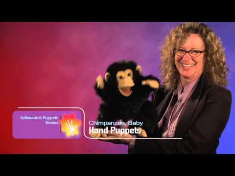 Baby Chimpanzee Hand Puppet