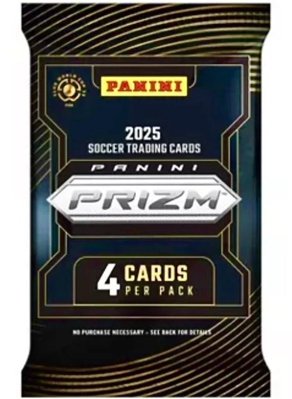 2025 Panini Prizm FIFA Soccer 4 Card Pack Individual