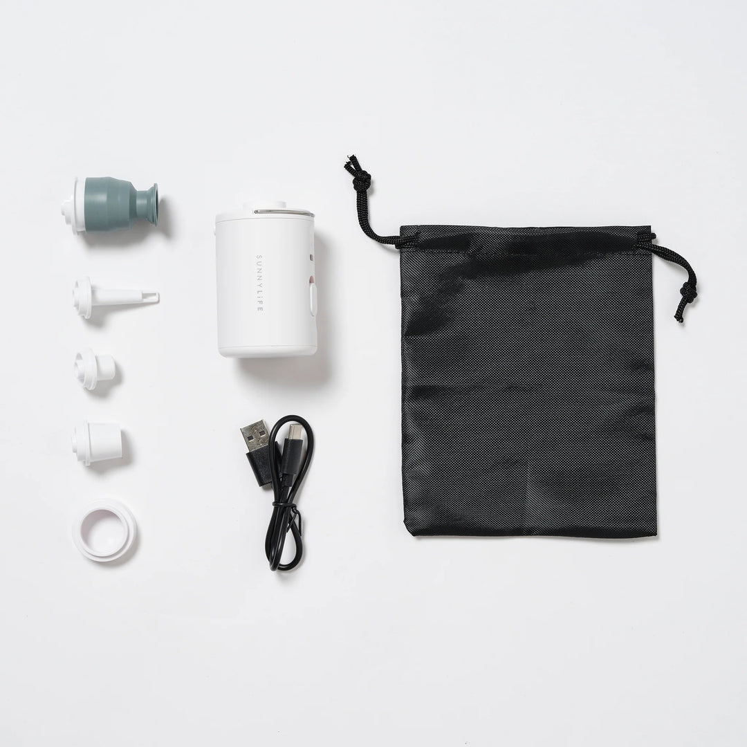White Electric Pump