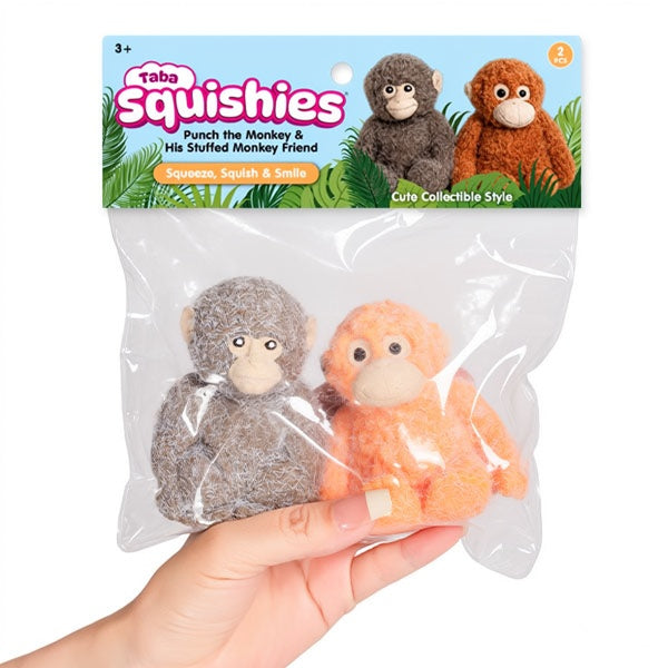 Punch The Monkey & Friend Squishy