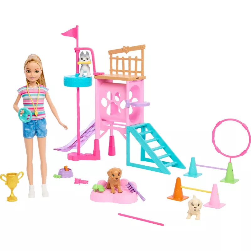 Barbie Stacey's Puppy Playground