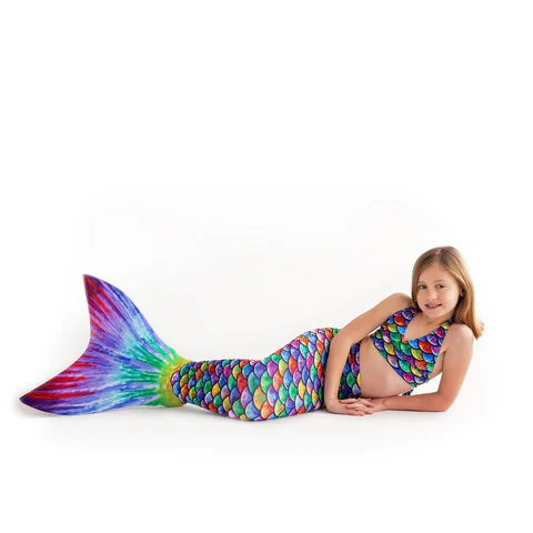 Hawaiian Rainbow Mermaid Tail C10/12 Child XL