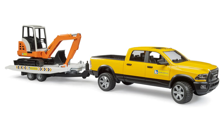 Ram With Mini Excavator
