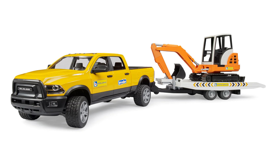 Ram With Mini Excavator