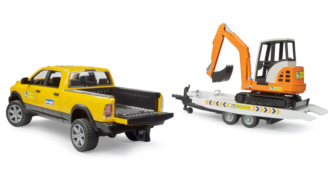 Ram With Mini Excavator