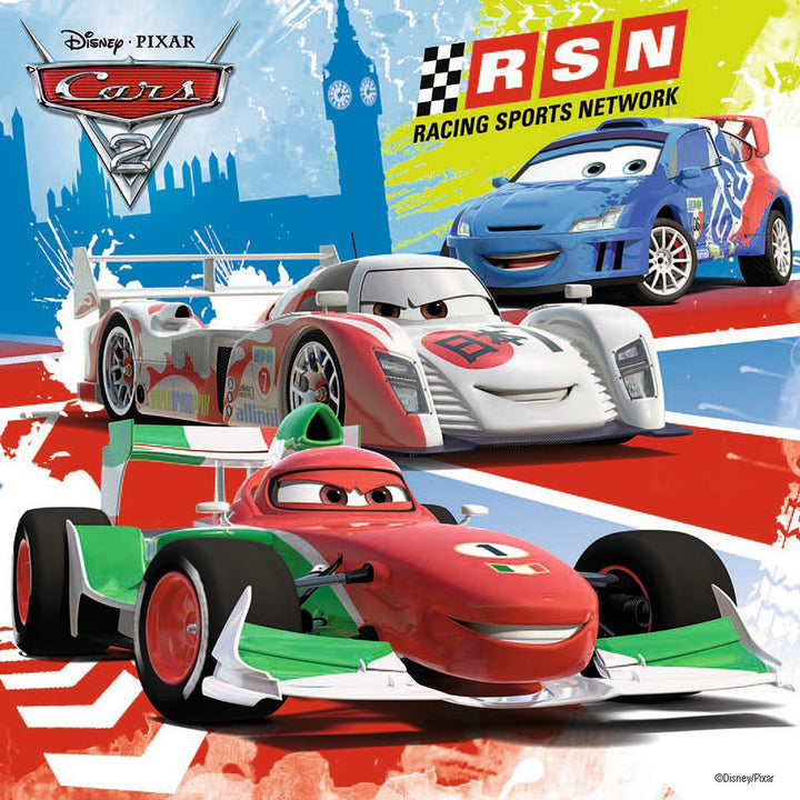 Worldwide Racing Fun (3 x 49 pc Puzzles)