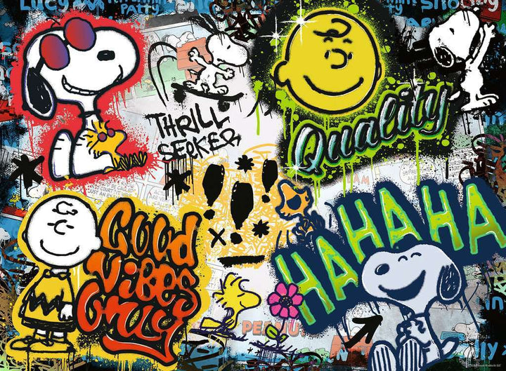 Jigsaw Puzzle Peanuts Graffiti - 500 Pieces Puzzle