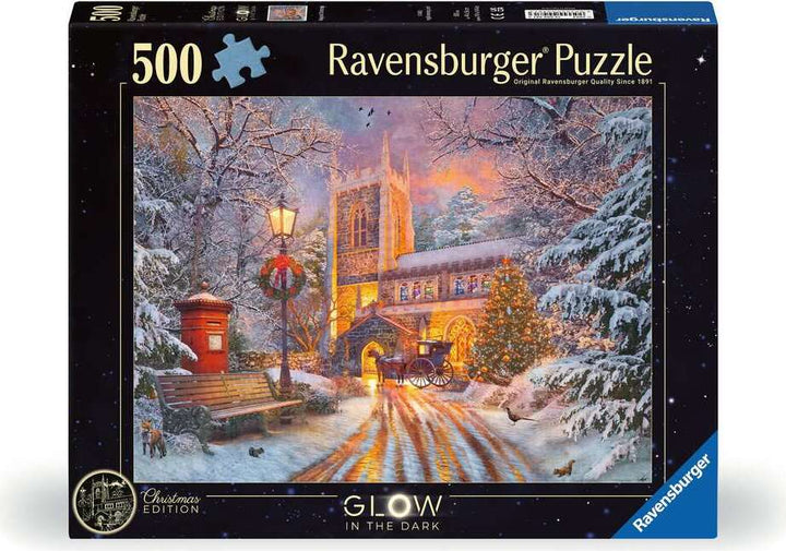 Glow in the Dark: Magical Christmas Puzzle (500 pc)