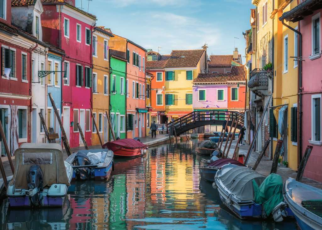 Burano, Italy 1000 Pc Puzzle