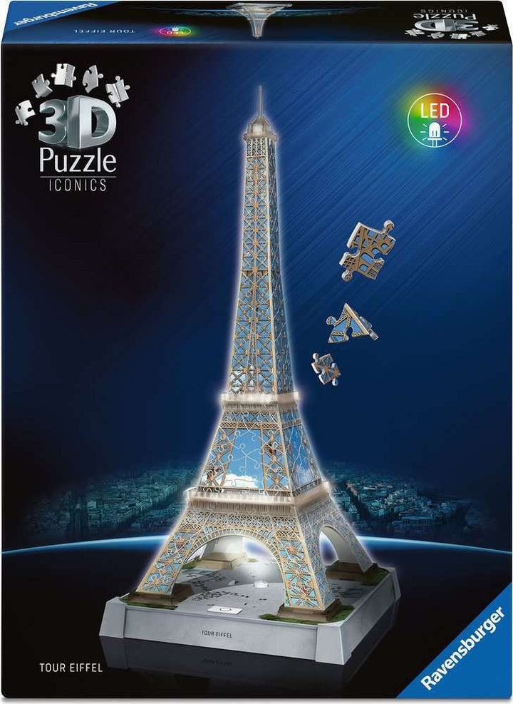Iconics 3D Eiffel Tower Night Ed. 216 pc