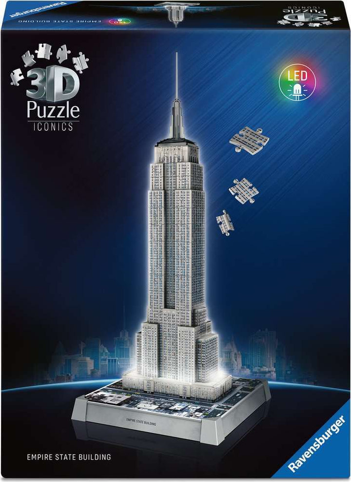 Iconics 3D Empire State Building Night Ed. 216 pc