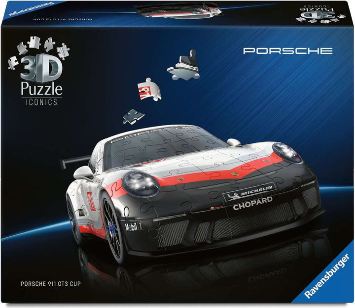Iconics 3D Porsche 911 GT3 Cup 108 pc
