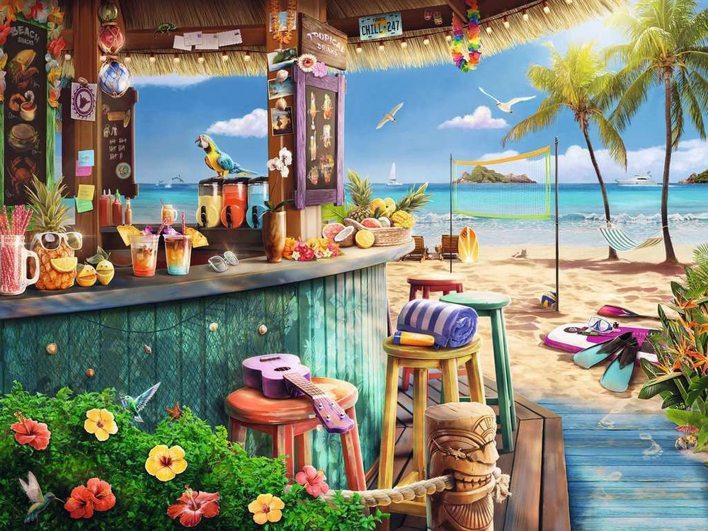 Beach Bar Breezes (1500 pc Puzzles)