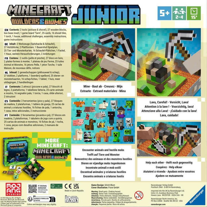 Minecraft Junior Puzzle (skill game)
