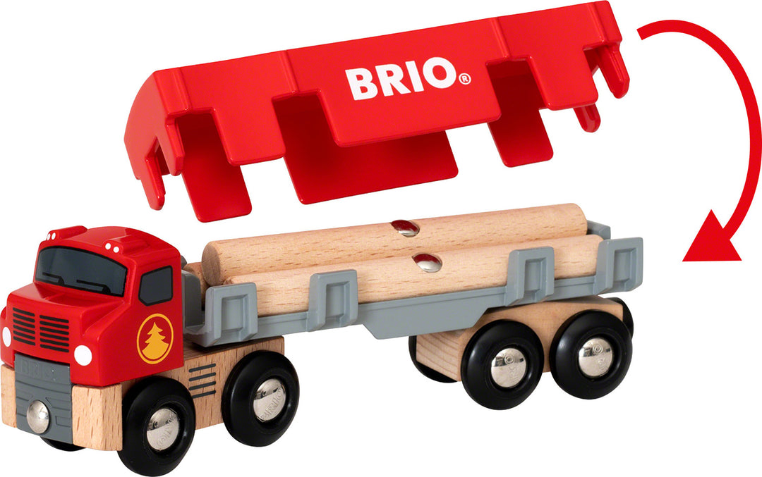 BRIO - Lumber Loading Wagon 1 item