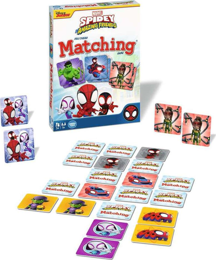 Spidey&Amazing Friends Matching Game - Trilingual