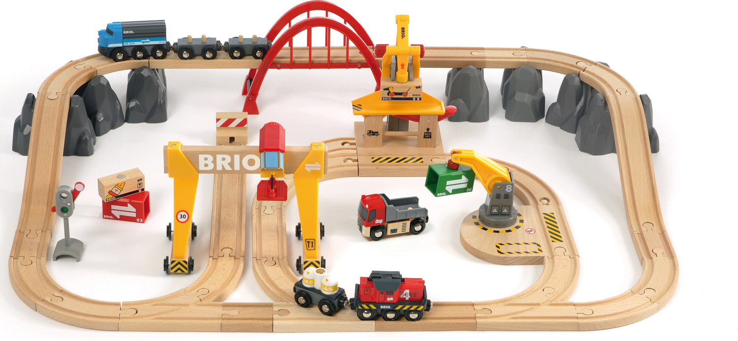 Cargo Railway Deluxe Set – Stevenson's Toys & Games