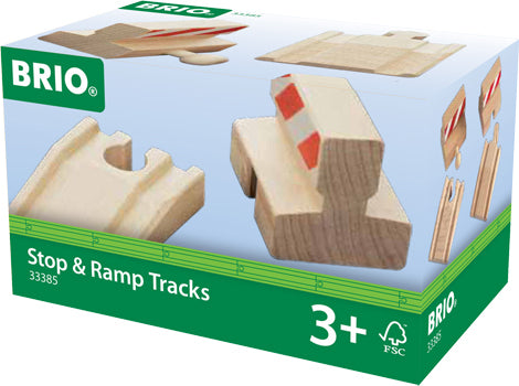 BRIO Ramp & Stop Track Pack