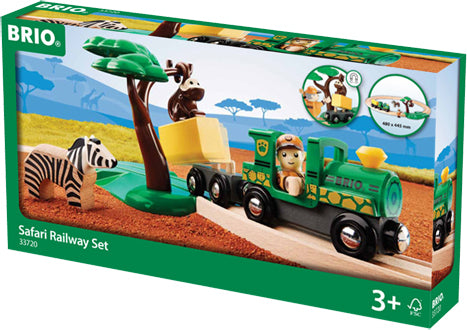 BRIO Safari Railway Set