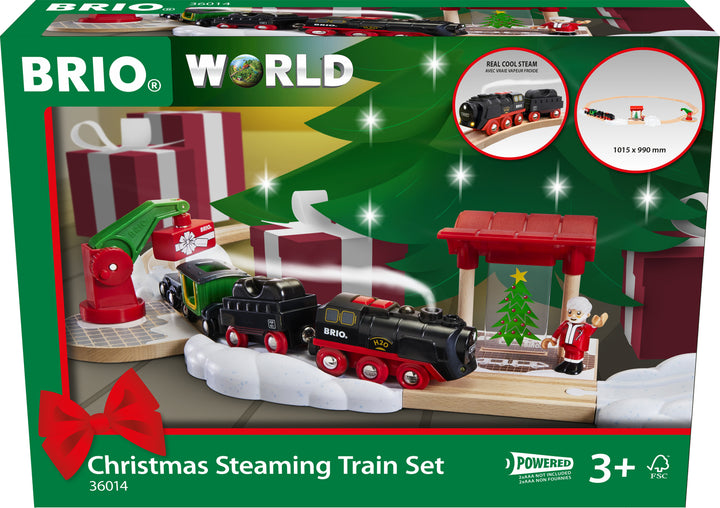 BRIO Christmas Steaming Train Set