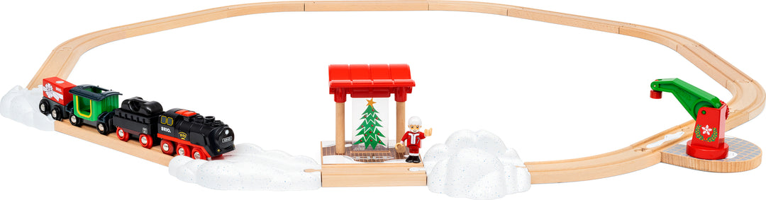 BRIO Christmas Steaming Train Set