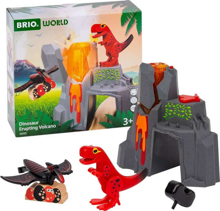 BRIO World - 36092 Dinosaur Erupting Volcano