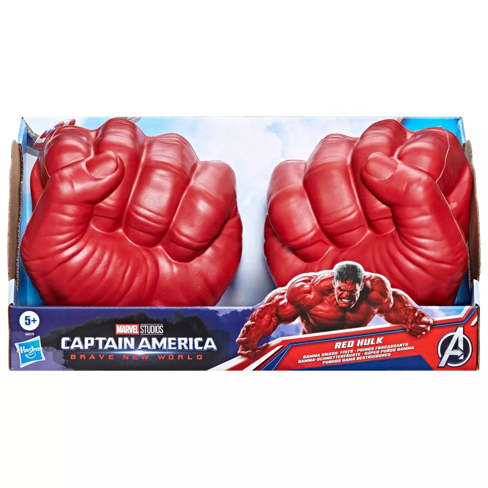 Capt America Red Hulk Fists