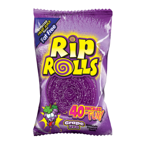 Rip Rolls Grape 1.4Oz