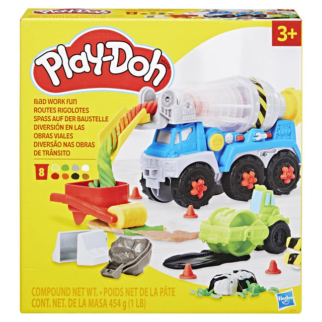 Play Doh Road Work Fun
