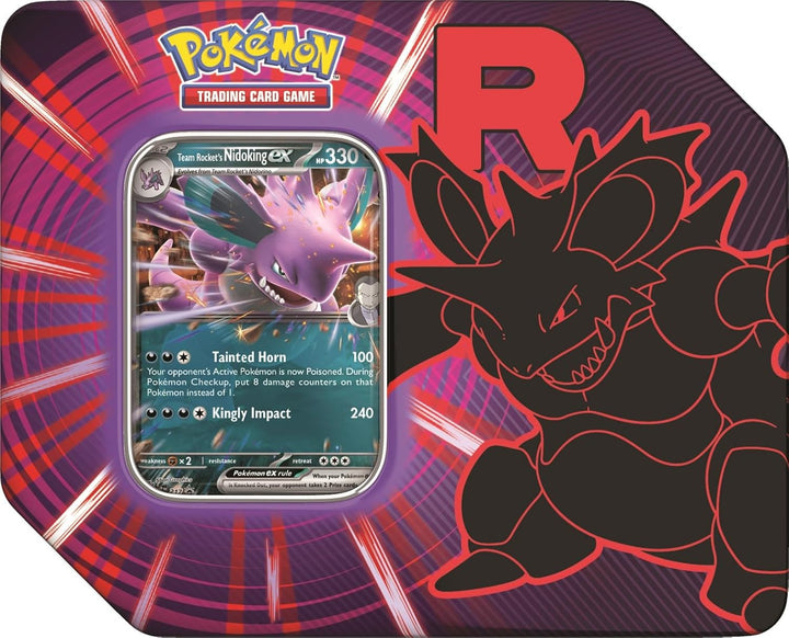 Pokemon Team Rocket Tin Individual