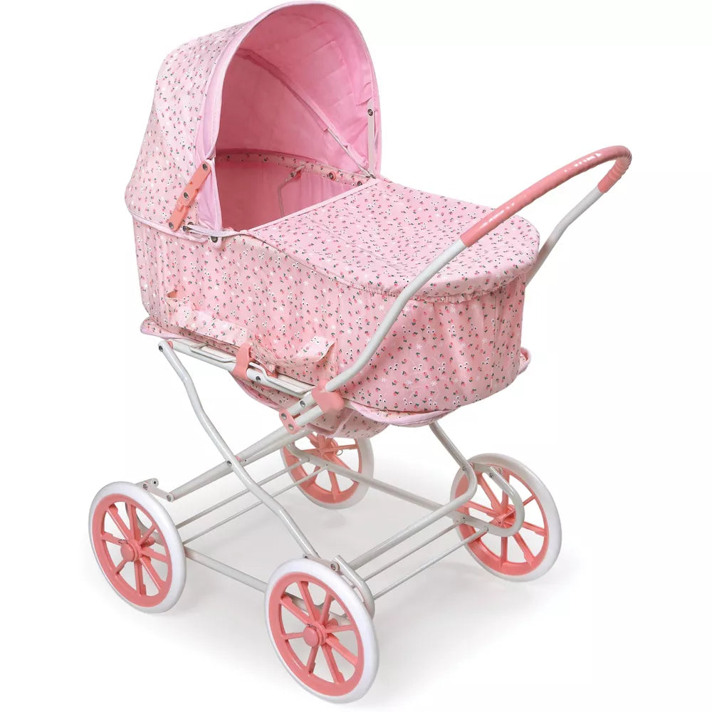 English 3 in 1 Doll Pram Rosebud