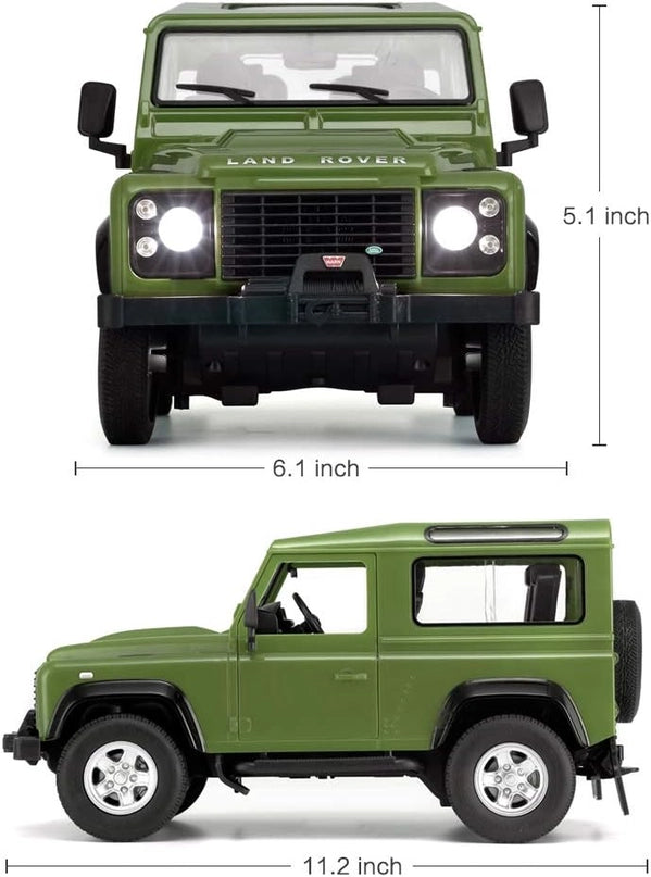 1/14 Land Rover Defender Green Remote Control
