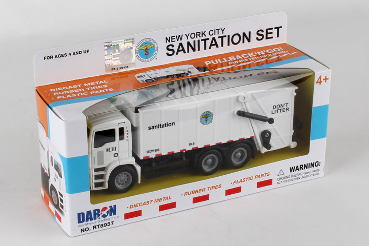 New York City Sanitation Dept Garbage Truck