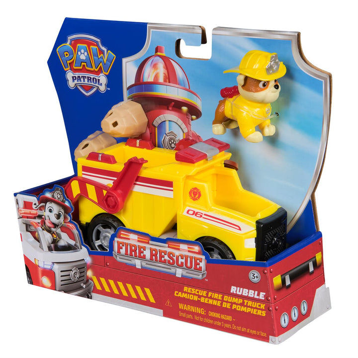 Paw Rubble Rescue Fire Dump Truck