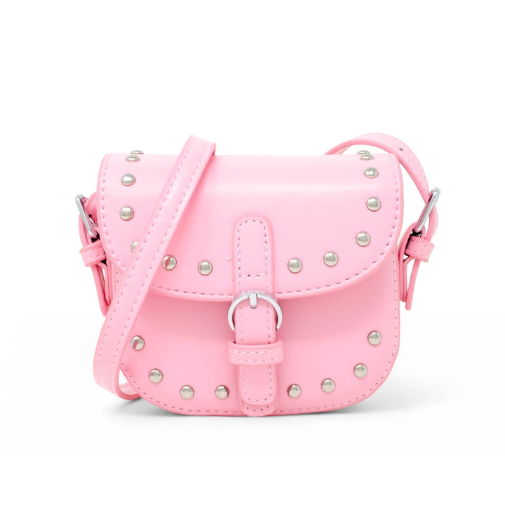 Saddle Stud Pink Kids Handbag