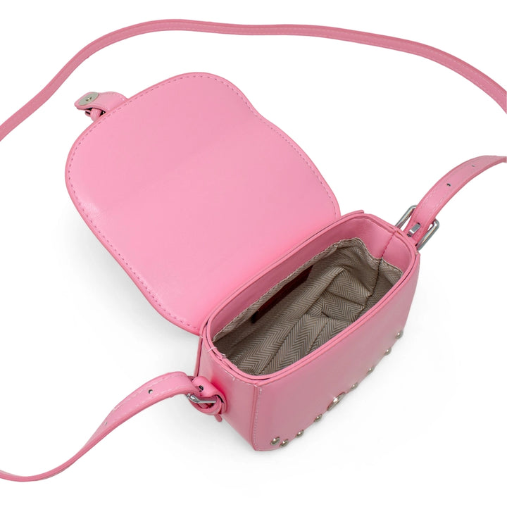 Saddle Stud Pink Kids Handbag
