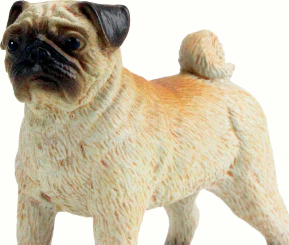 Pug Toy Dog Figure
